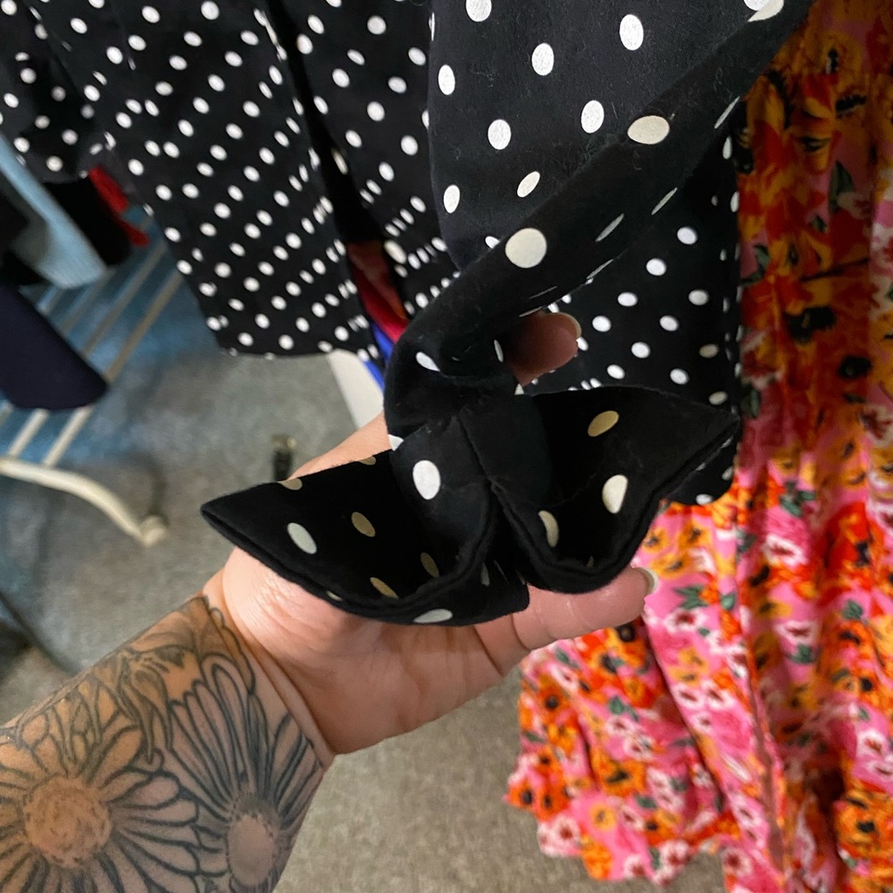 Pendleton Black Notched Collar Button Down Shirt - image 5